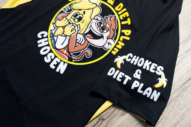 CHOSEN Chokes & Diet Rashguard - black